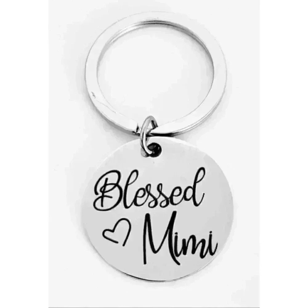 Blessed Mimi Hot Stainless Steel Keychain